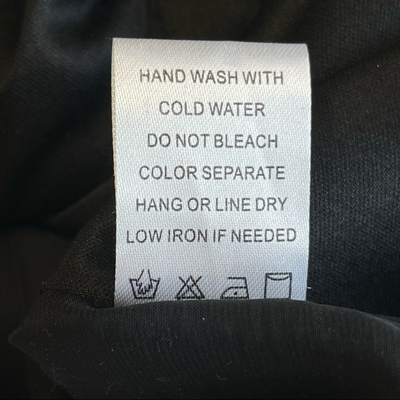 CHARLOTTE RUSSE cut out bodysuit SEXY 1 piece OPEN FRONT plunging V-neck BLACK S - Picture 8 of 12